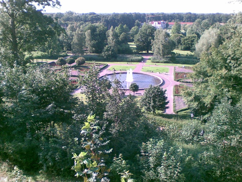 Blick auf den Burggarten