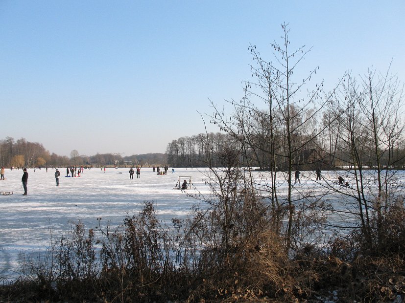 Hücker Moor unter Eis