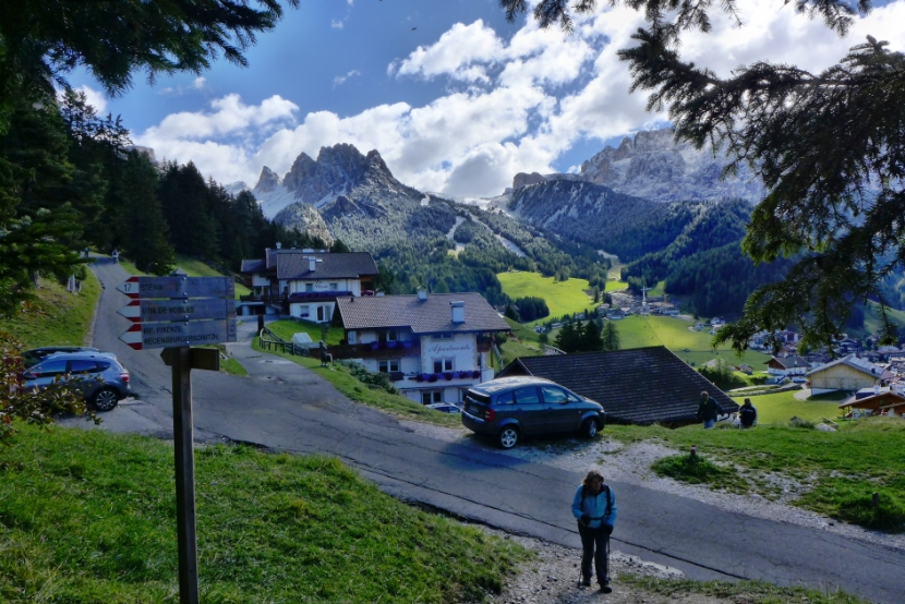 Blick zu den Cirspitzen