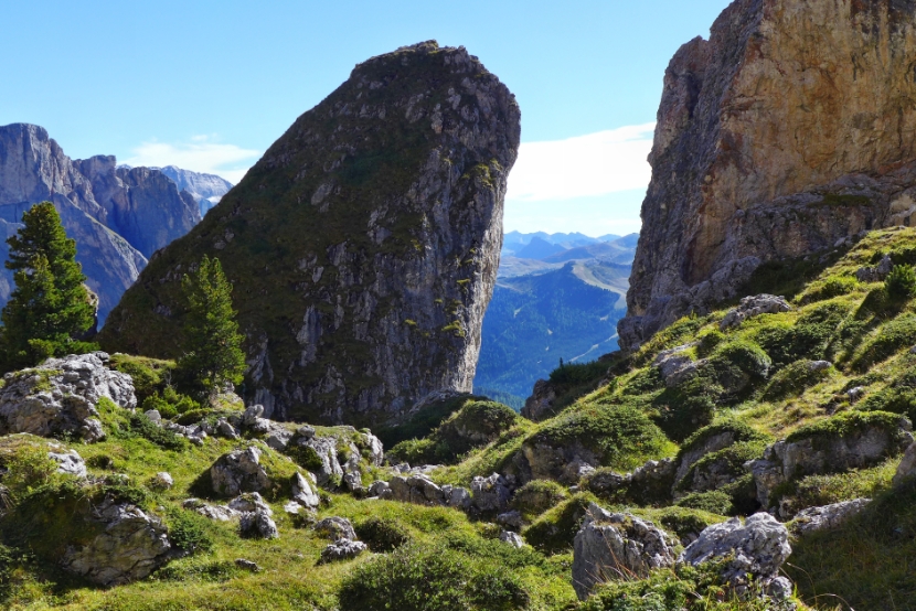 Bei der Pieralongia-Hütte